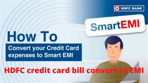 how to get smart emi in hdfc credit card|hdfcbank credit card emi.